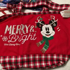 NWT Disney Mickey Christmas Bag